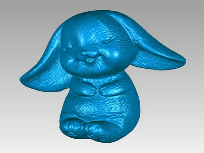 玩具小毛狗3d扫描