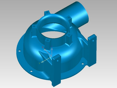鼓风机外壳3d检测